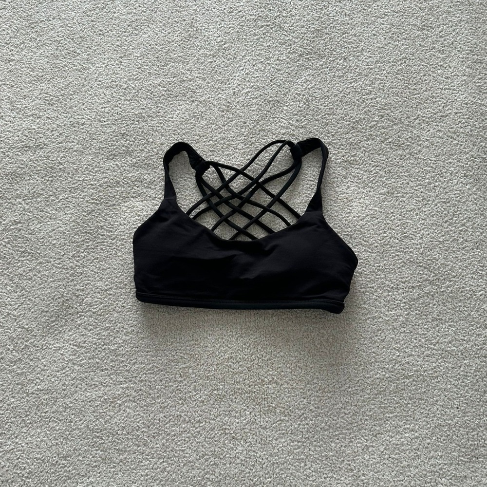 lululemon Free To Be Wild Bra size 2 in Black